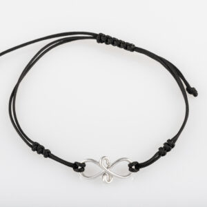 Bracciale Sagolino Nautico Simbolo Amicizia Piccolo Oro Bianco 375/1000