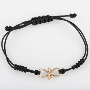 Bracciale Sagolino Nautico Simbolo Amicizia Piccolo Oro Rosso 375/1000